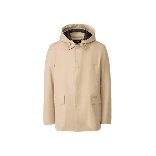 Mackage Alec 3-In-1 Short Balmacaan Coat in Light Camel