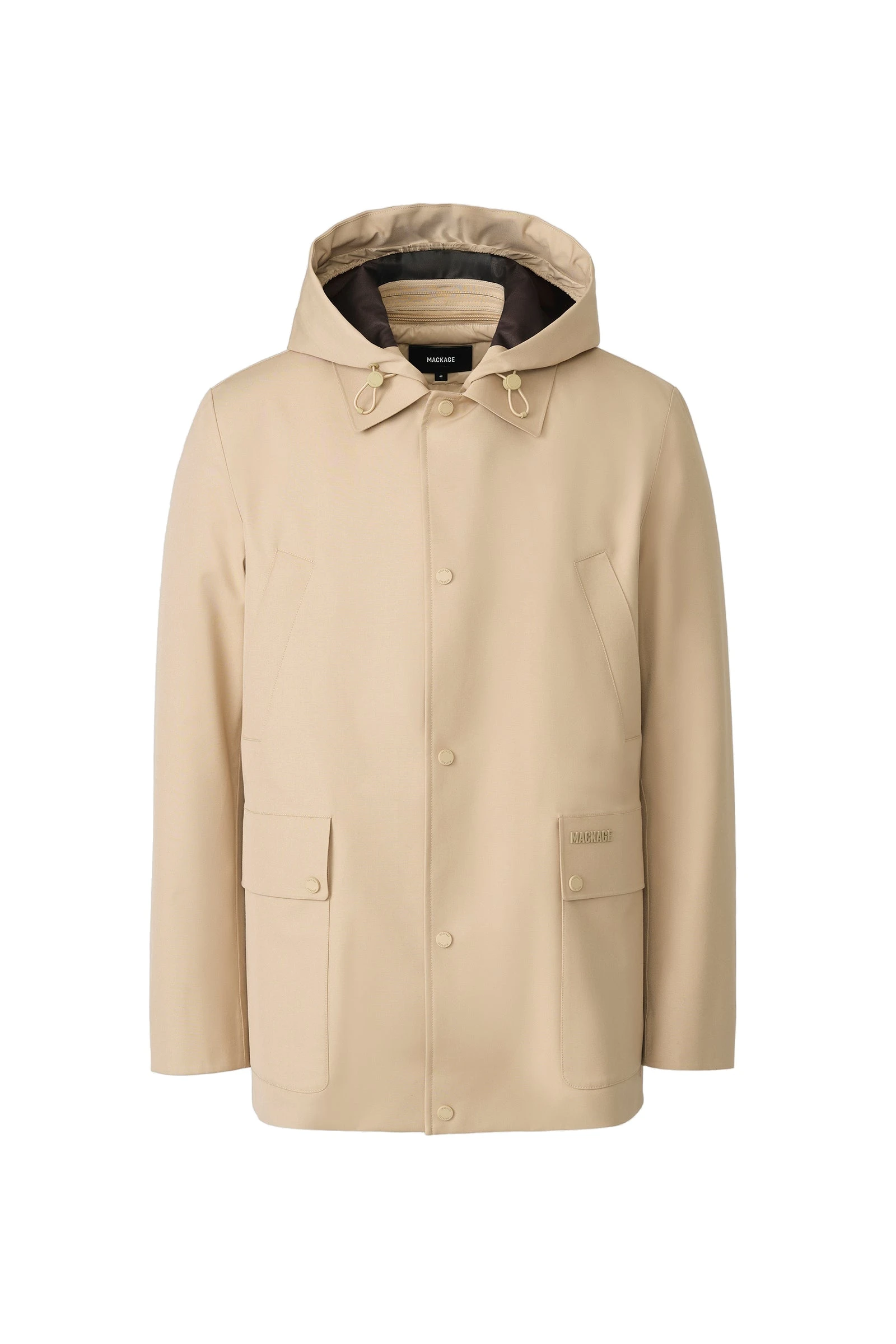 Mackage Alec 3-In-1 Short Balmacaan Coat in Light Camel Mackage Alec 3-In-1 Short Balmacaan Coat in Light Camel