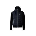 Mackage Andrew-Z Mixed-Media Light Down Jacket in Black