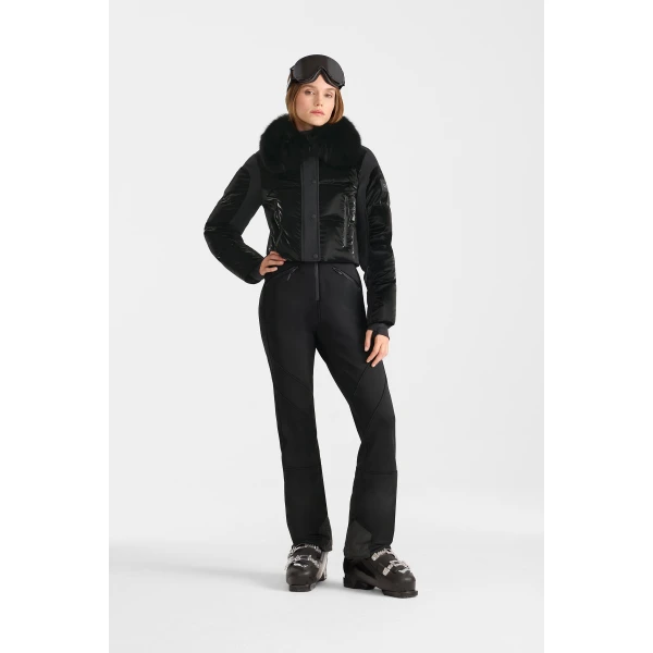 Mackage Auxane-BX Ski Suit in Black, view 2 | Jumpsuit | Coveti