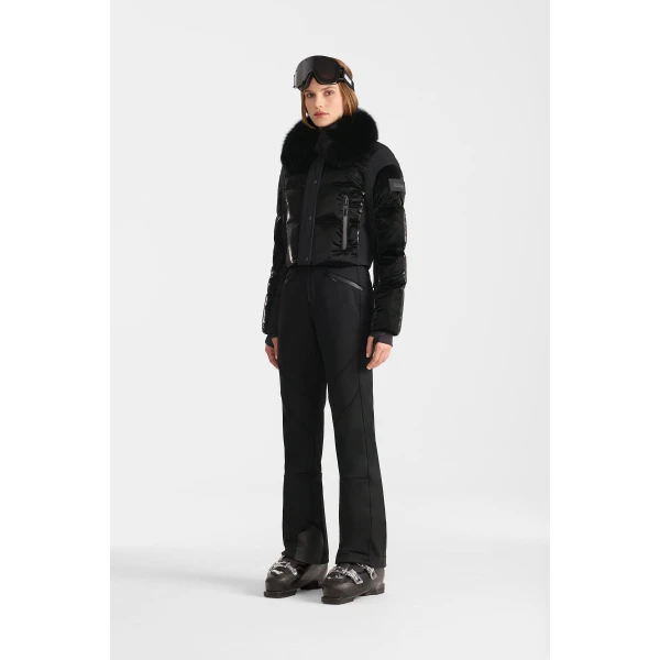 Mackage Auxane-BX Ski Suit in Black, view 4 | Jumpsuit | Coveti