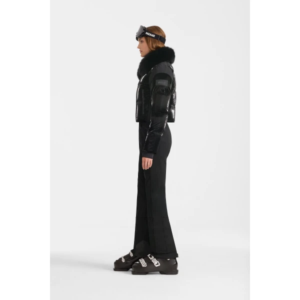 Mackage Auxane-BX Ski Suit in Black, view 5 | Jumpsuit | Coveti
