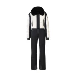 Mackage Auxane-BX Ski Suit in Off White-Black | Jumpsuit | Coveti