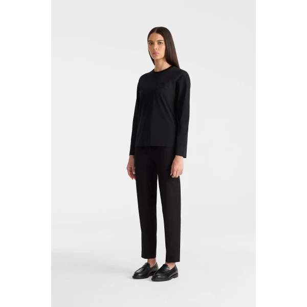 bao organic cotton t-shirt black
