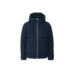 Mackage Bergen Quilted Down Hooded Jacket in Marine Blue