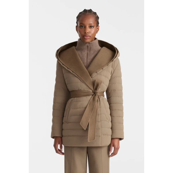 bethany reversible wool coat truffle brown
