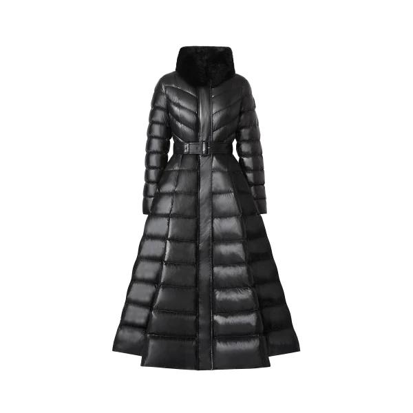 Mackage Beverly Medium Down Coat in Black | Coats | Coveti