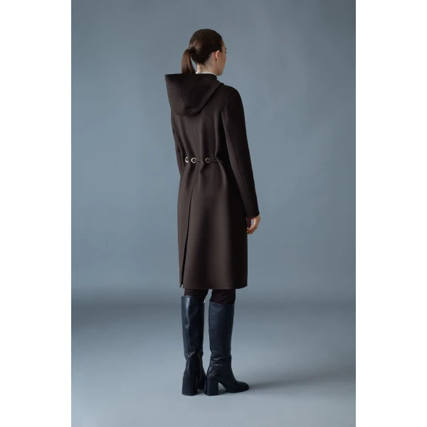 blithe handmade wool coat coffee