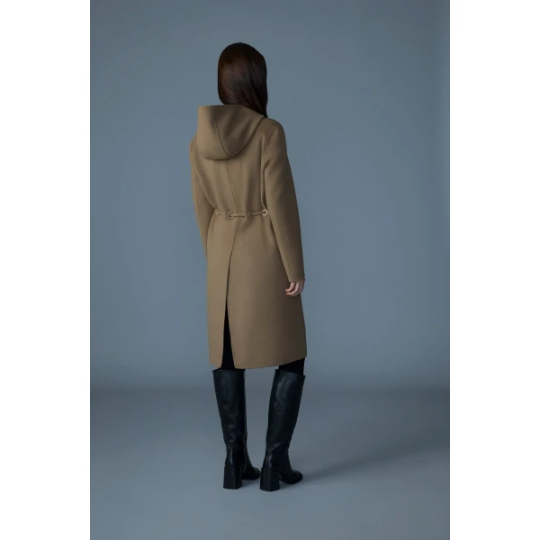 blithe handmade wool coat light camel