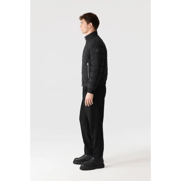 Mackage Bodhi Down Quilted Blouson-Style Jacket in Black