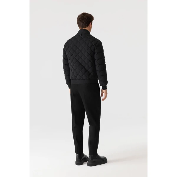 Mackage Bodhi Down Quilted Blouson-Style Jacket in Black