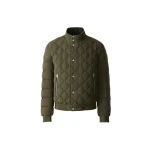 Mackage Bodhi Down Quilted Blouson-Style Jacket in Light Military | Men Jackets | Coveti