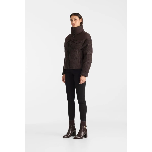 brigit-cdy corduroy jacket coffee
