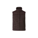 Mackage Brody-CDY Down Quilted Vest in Coffee