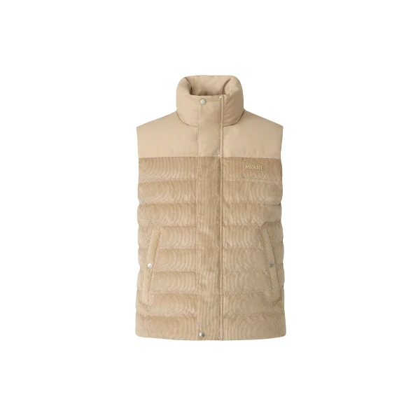 Mackage Brody-CDY Down Quilted Vest in Light Camel