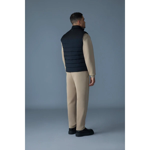Mackage Brody Down-Filled Quilted Vest in Black