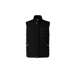 Mackage Brody Down-Filled Quilted Vest in Black