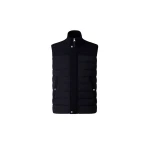 Mackage Brody Down-Filled Quilted Vest in Navy