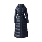 Mackage Calina Lustrous Down Maxi Coat in Black