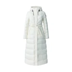 Mackage Calina Lustrous Down Maxi Coat in Cream Mackage Calina Lustrous Down Maxi Coat in Cream