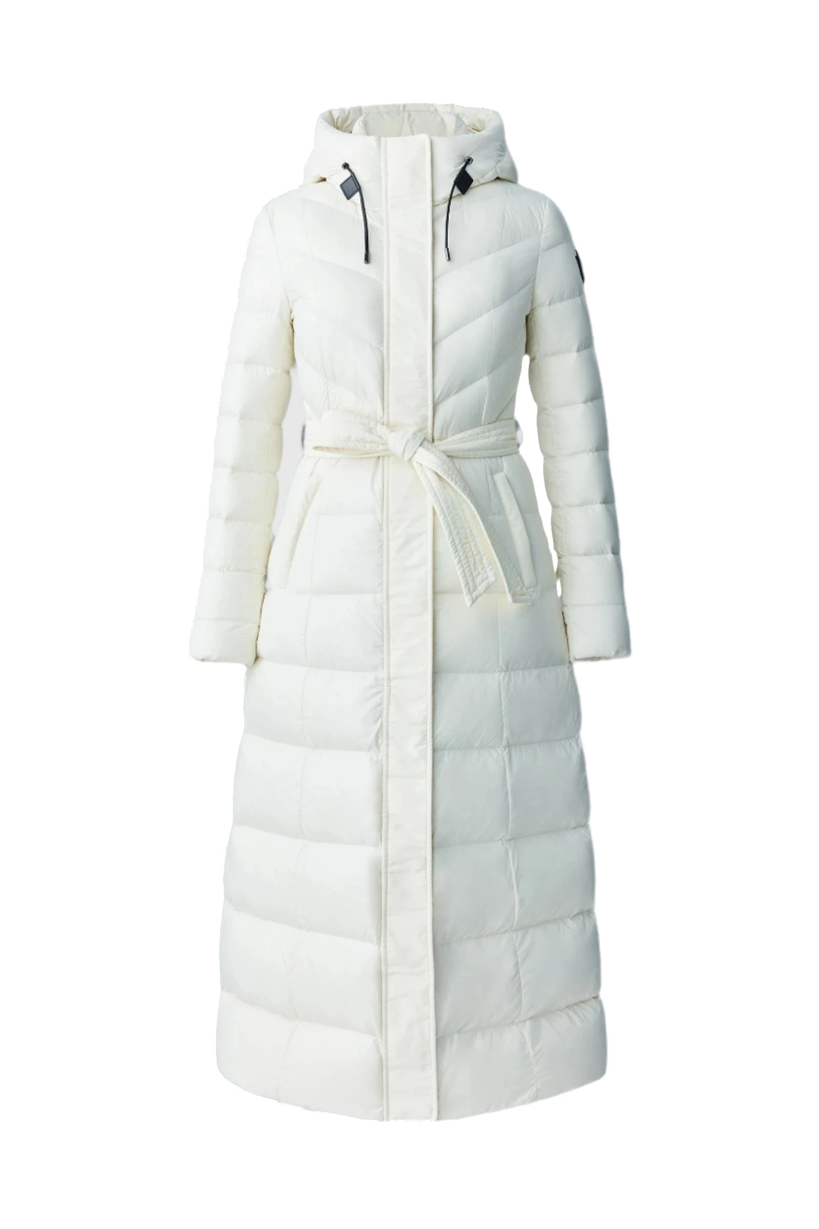 Mackage Calina Lustrous Down Maxi Coat in Cream Mackage Calina Lustrous Down Maxi Coat in Cream