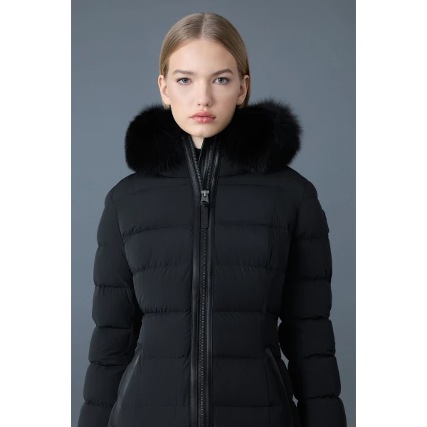 Mackage Calla-BX Agile-360 Stretch Light Down Coat in Black