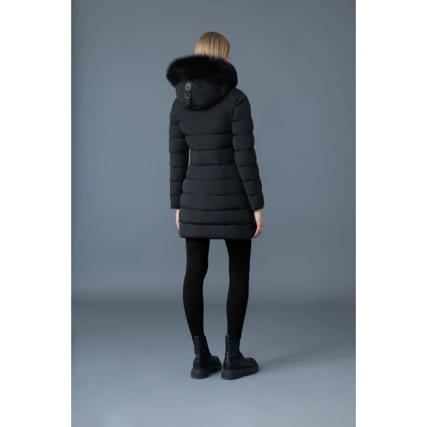 Mackage Calla-BX Agile-360 Stretch Light Down Coat in Black