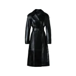 Mackage Carmela Leather Trench in Black Mackage Carmela Leather Trench in Black
