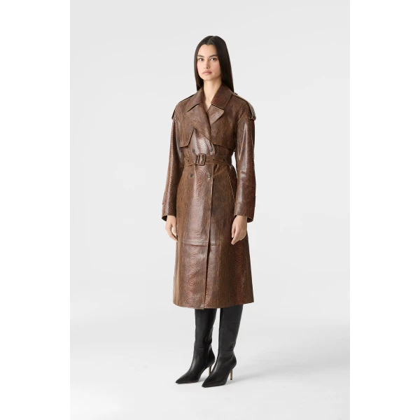 mackage trench coat