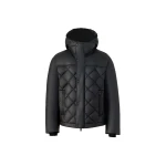 Mackage Cash Diamond-Quilted Leather Jacket in Black