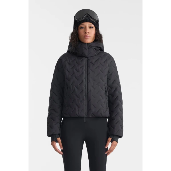 Mackage Cataline-WMK Ski Jacket in Black, view 3 | Ski jacket | Coveti