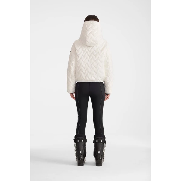 Mackage Cataline-WMK Ski Jacket in Off White, view 6 | Ski jacket | Coveti
