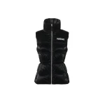 Mackage Chaya-GLO High-Gloss Shell Down Vest in Black