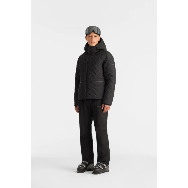 Mackage Cillian-WMK Ski Jacket in Black, view 4 | Men Jackets | Coveti