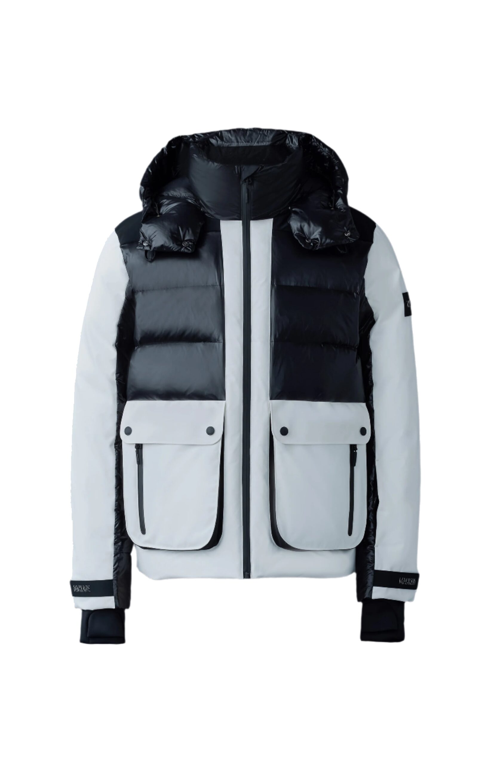 Mackage Cody Down Ski Jacket in Black-White Mackage Cody Down Ski Jacket in Black-White