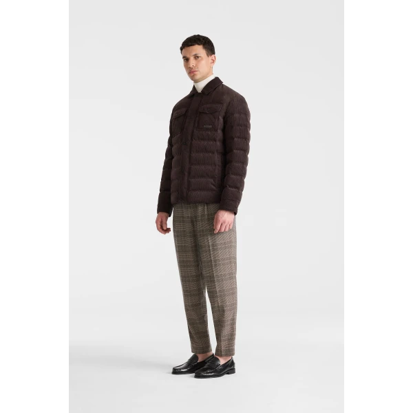 Mackage Cohen-CDY Corduroy Jacket in Coffee
