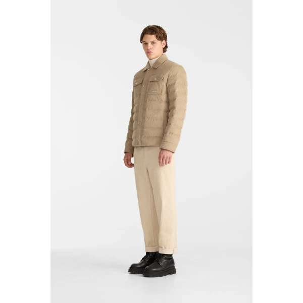 Mackage Cohen-CDY Corduroy Jacket in Light Camel