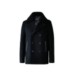 Mackage Cole Wool Double-Breasted Jacket in Black Mackage Cole Wool Double-Breasted Jacket in Black