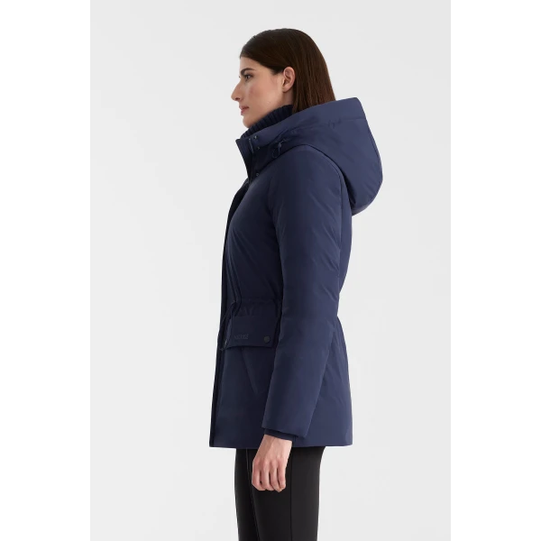 delta lightweight down parka marine blue