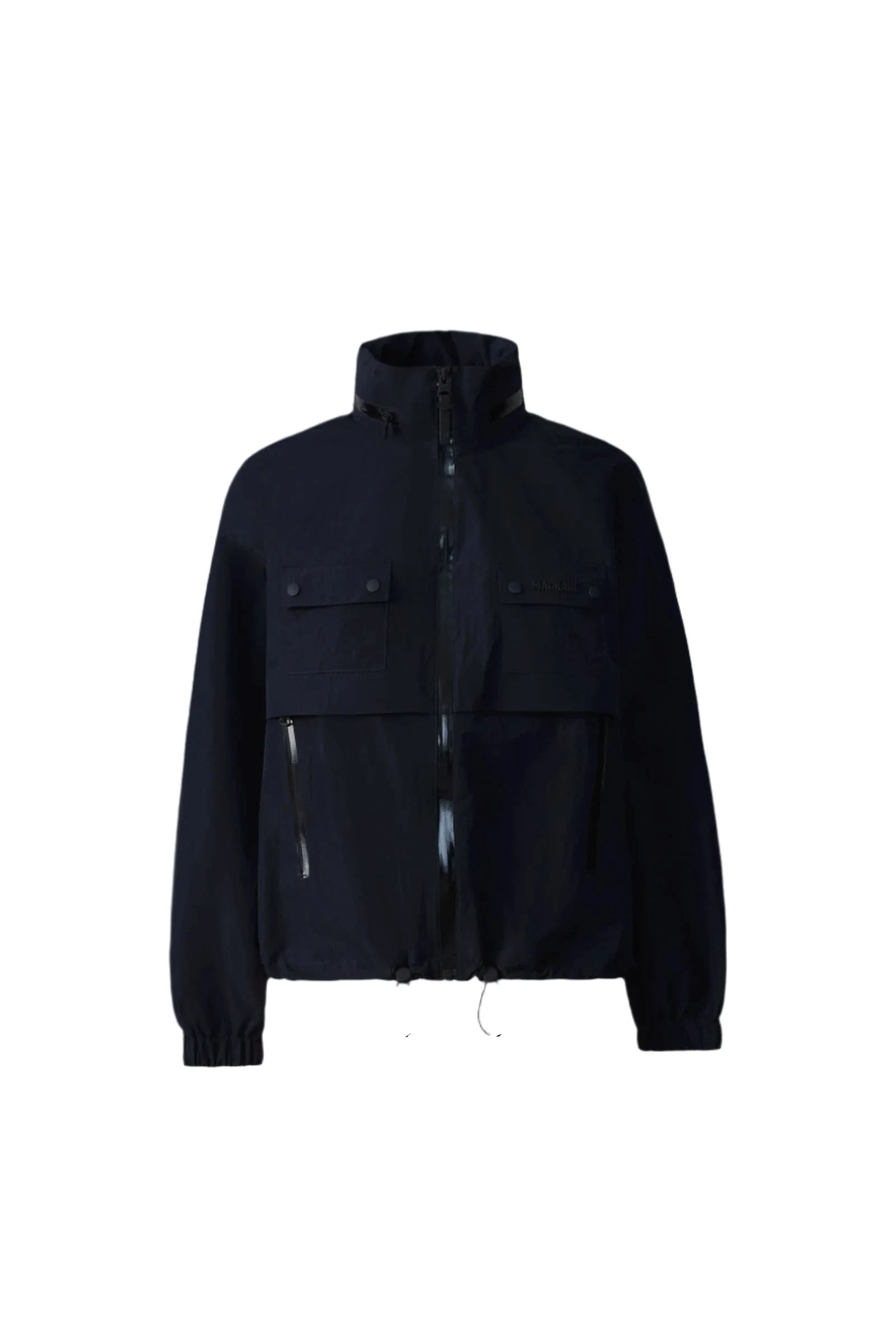 Mackage Devorah Seam-Sealed Rain Jacket in Navy Mackage Devorah Seam-Sealed Rain Jacket in Navy