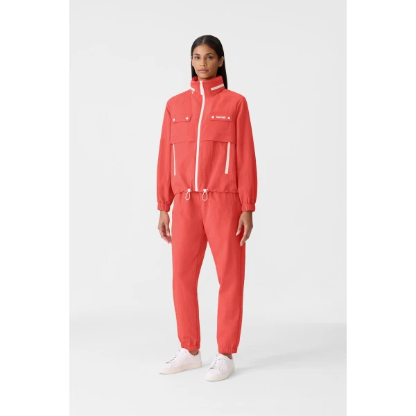 Mackage Devorah Seam-Sealed Rain Jacket in Papaya