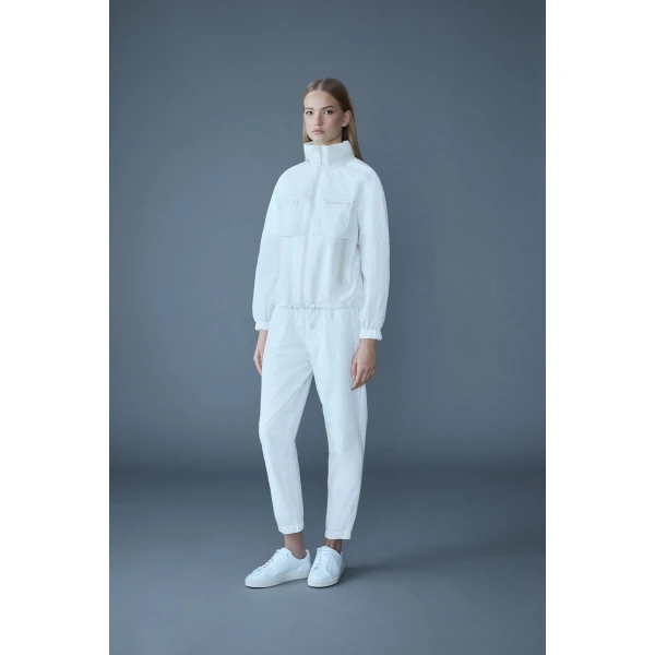 Mackage Devorah Seam-Sealed Rain Jacket in White