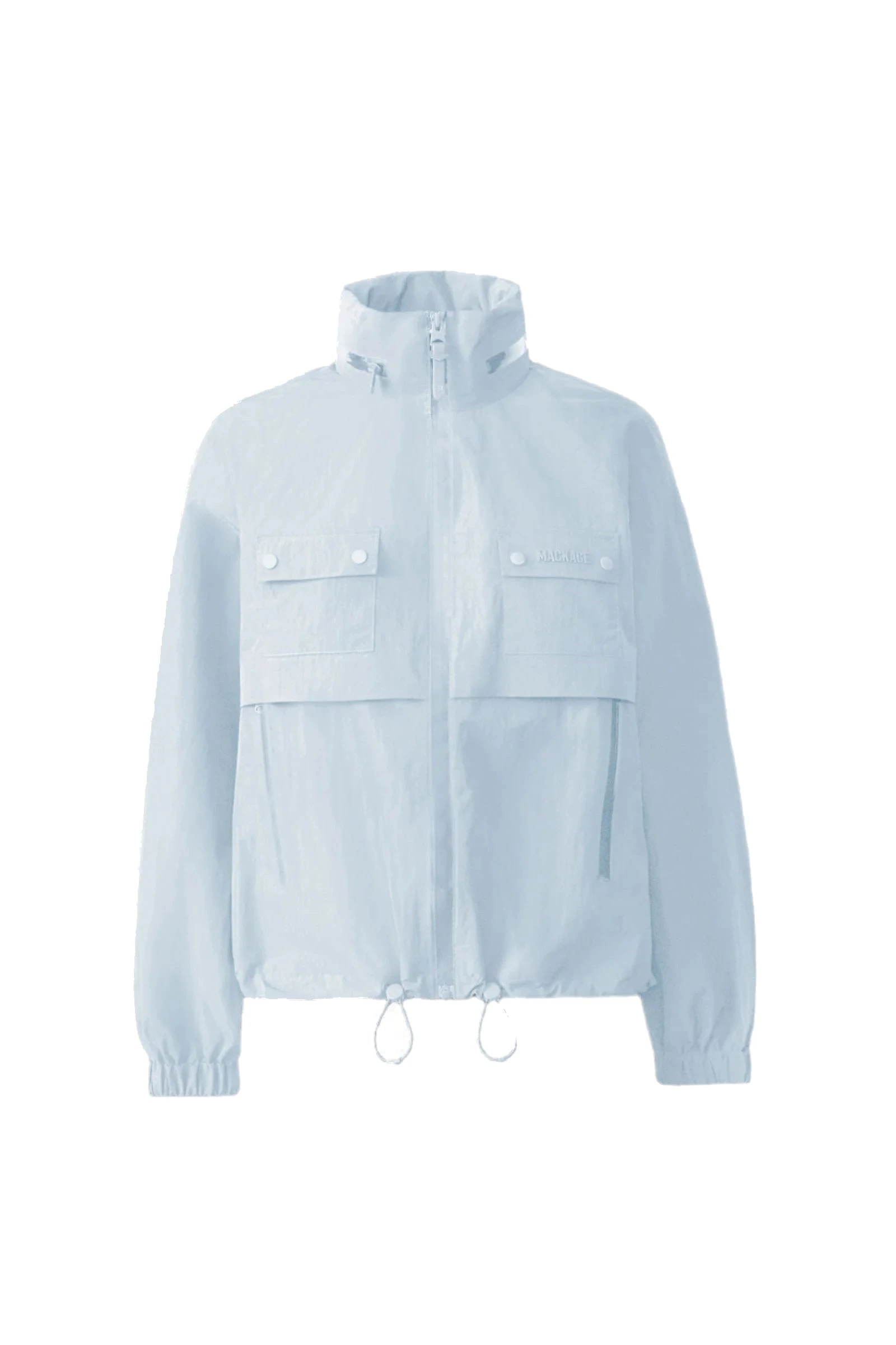 Mackage Devorah Seam-Sealed Rain Jacket in White Mackage Devorah Seam-Sealed Rain Jacket in White