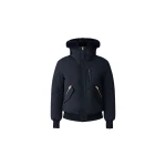 Mackage Dixon-BX 2-In-1 Nordic Tech Down Bomber in Black-Gold