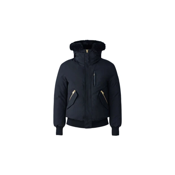 Dixon-BX 2-In-1 Nordic Tech Down Bomber in Black-Gold