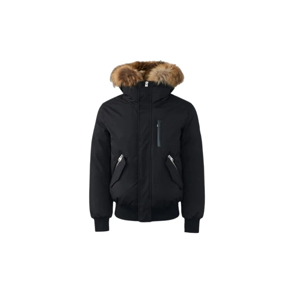 Mackage Dixon-F 2-In-1 Nordic Tech Down Bomber in Black