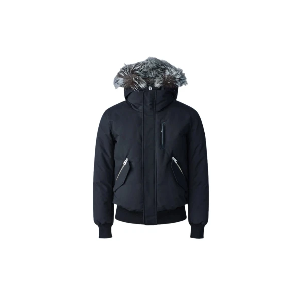 Dixon-X 2-In-1 Nordic Tech Down Bomber in Black-Silver