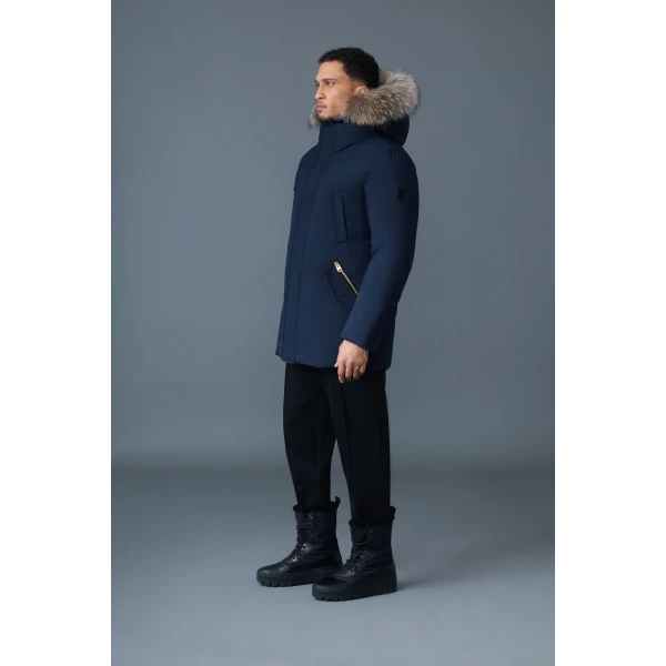Mackage Edward-F 2-In-1 Down Parka in Navy