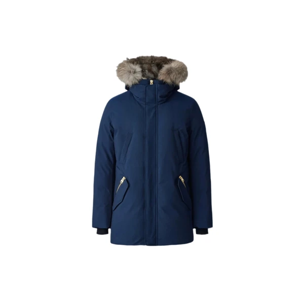 Mackage Edward-F 2-In-1 Down Parka in Navy