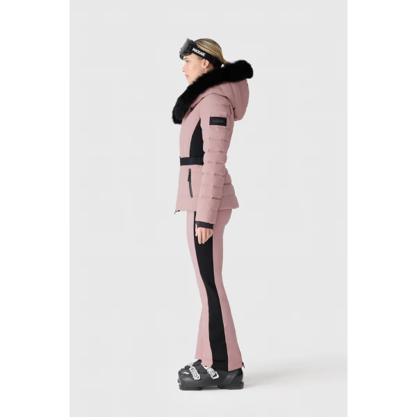 Mackage Elita-ZR Down Ski Jacket in Blush